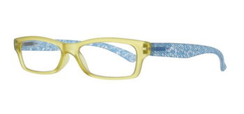 Fertiglesebrille 04061 Gelb/Blau